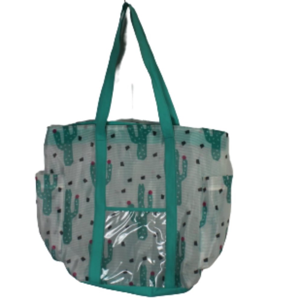 TIME AND TRU LARGE TOTE BEACH BAG PRE-OWNED